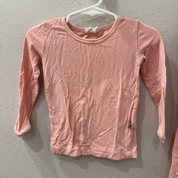 Kyte Baby Peach Long Sleeve Pajamas - Picture 2 of 9